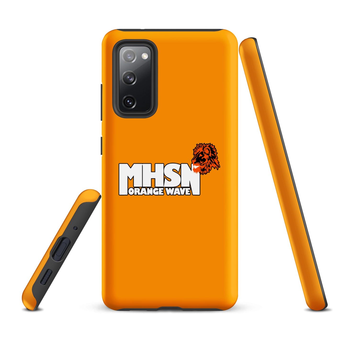 Tough Case for Samsung® | Orange Wave Marching Band | Crest Logo