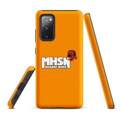 Tough Case for Samsung® | Orange Wave Marching Band | Crest Logo
