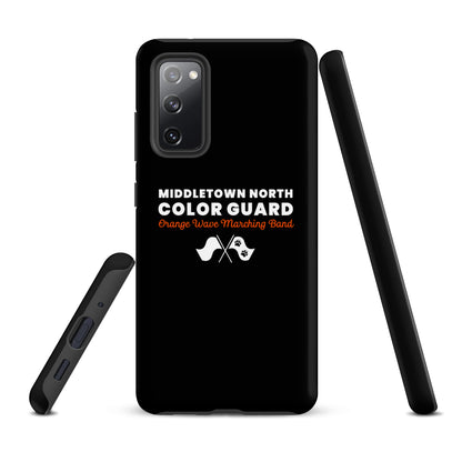 Tough Case for Samsung® | Orange Wave Marching Band | Modern Script Logo