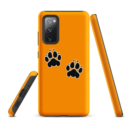 Tough Case for Samsung® | Orange Wave Marching Band | Paw Mark Logo