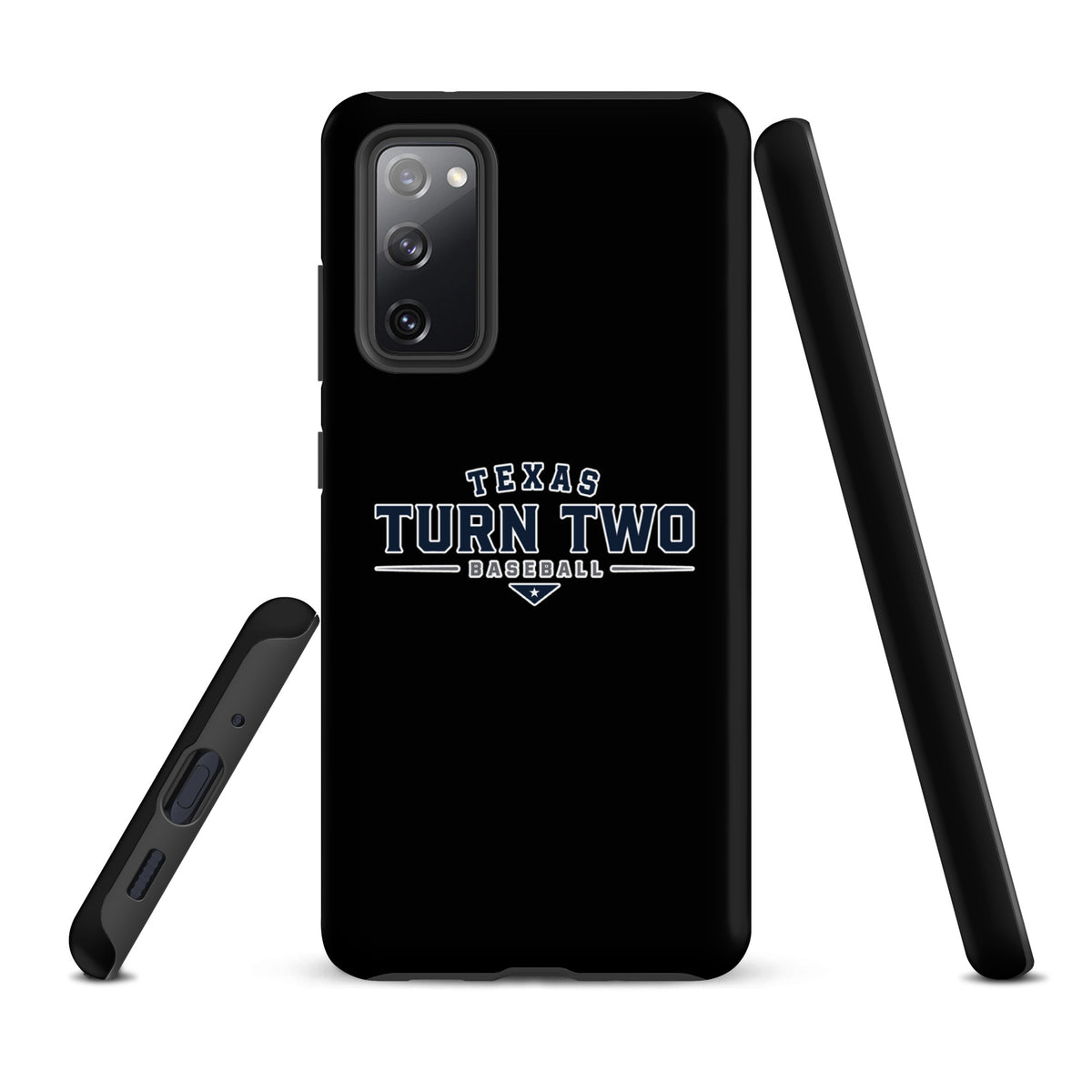 Tough Case for Samsung® | Texas Turn Two Baseball | Modern Script Logo