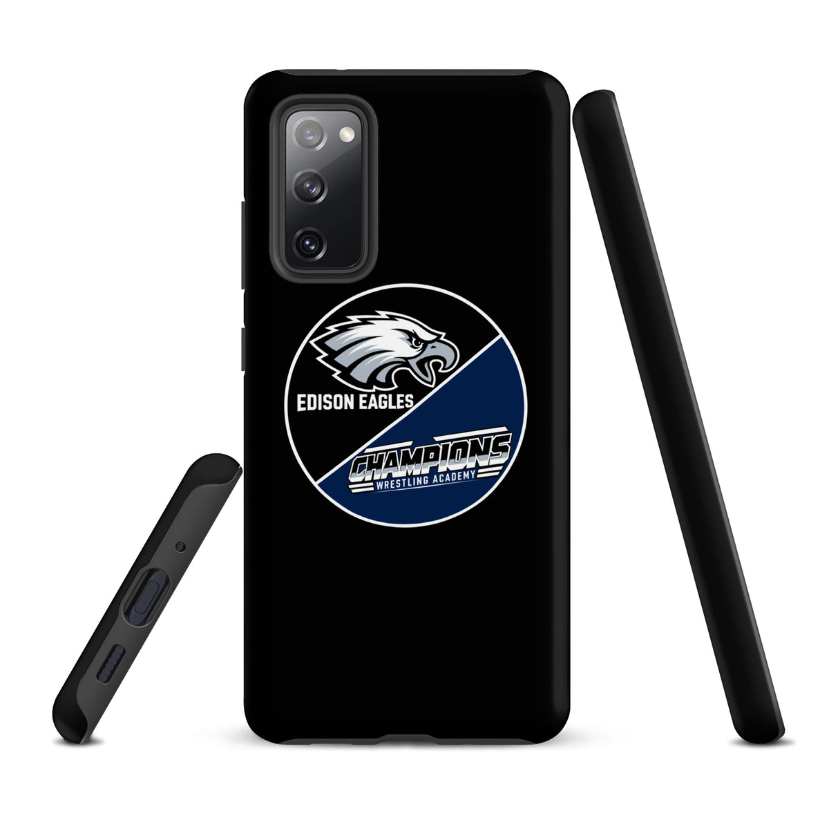 Tough Case for Samsung® | Edison Eagles/CWA Wrestling | Badge Logo