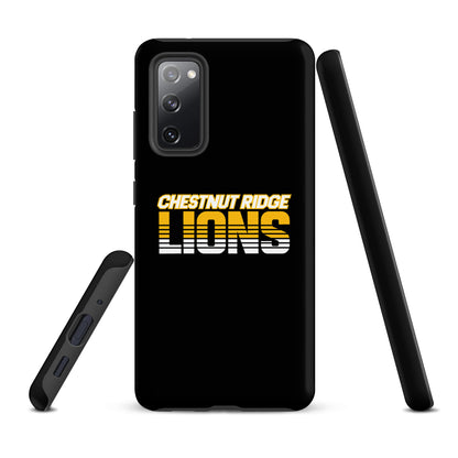 Tough Case for Samsung® | Chestnut Ridge Lions Football | Script Logo