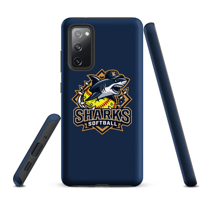 Tough Case for Samsung® | Sharks Diamond Sports | Crest Logo