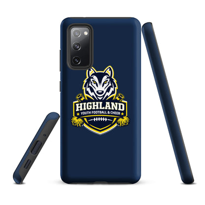 Tough Case for Samsung® | Highland youth football and cheer | Emblem Logo