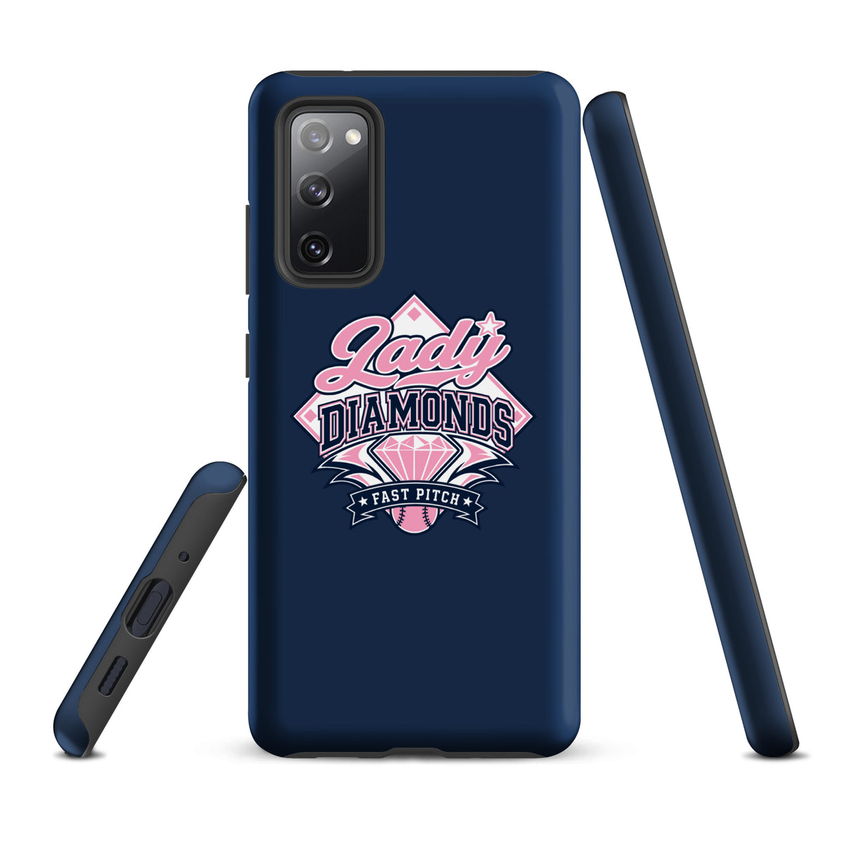 Tough Case for Samsung® | Lady Diamonds | Emblem Logo