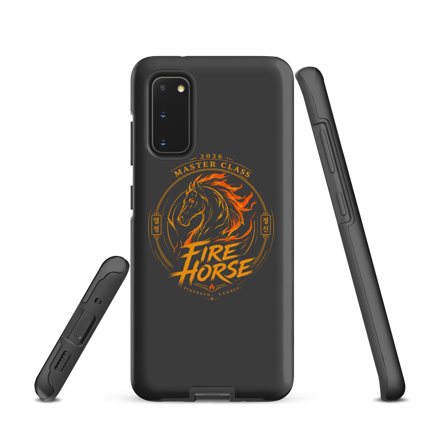 Tough Case for Samsung® | Fire Horse Masters | Crest Logo