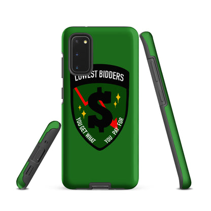 Tough Case for Samsung® | The Lowest Bidders | Emblem Logo