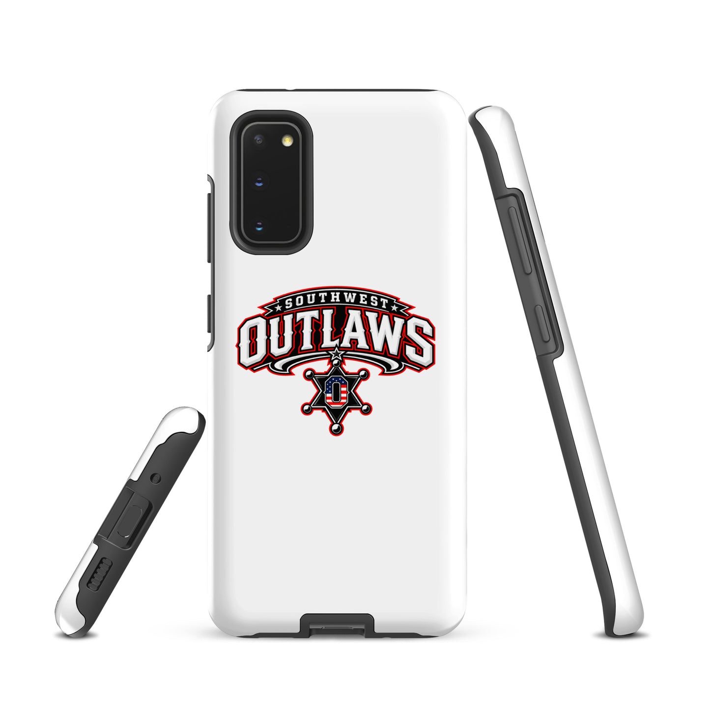 Tough Case for Samsung® | Southwest Outlaws | Vanguard Logo