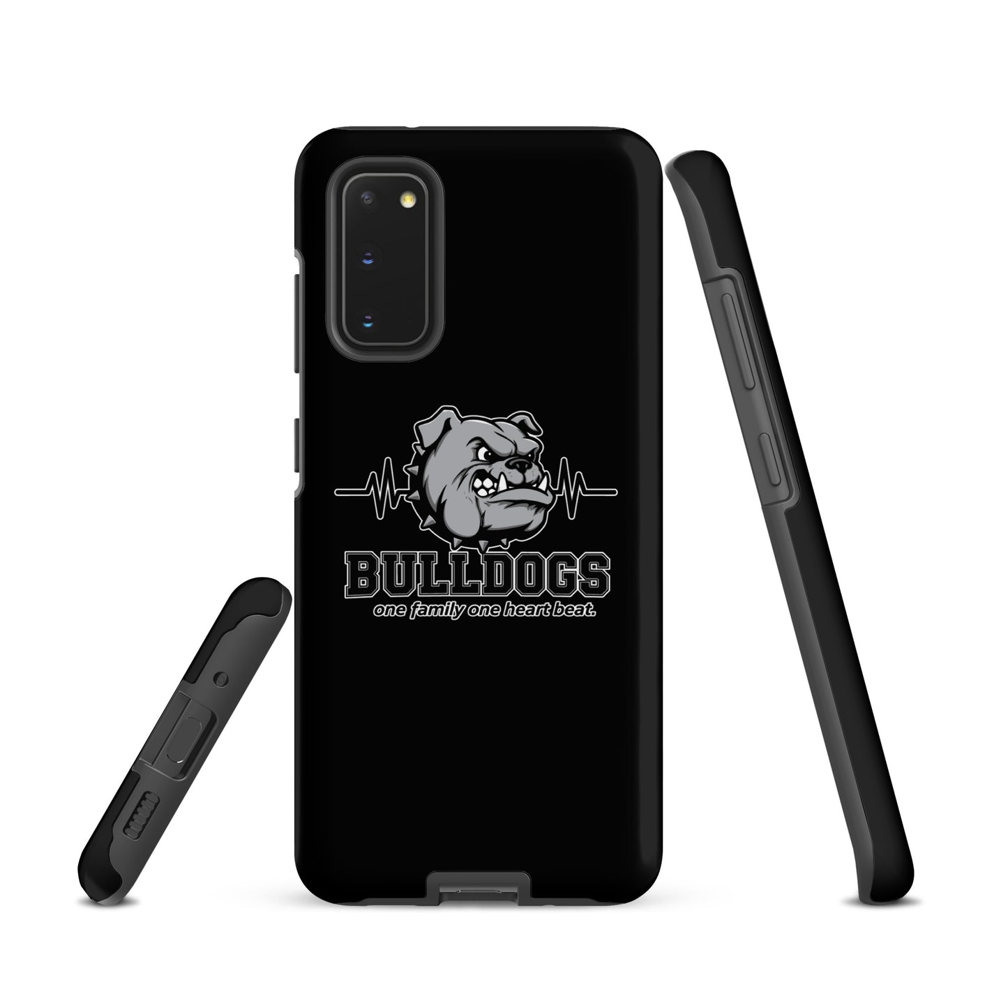 Tough Case for Samsung® | Celina Recreational Football Black | Bulldogs Crest Logo