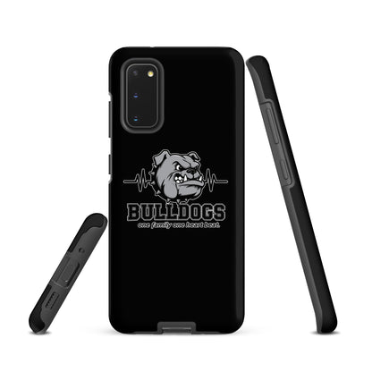 Tough Case for Samsung® | Celina Recreational Football Black | Bulldogs Crest Logo