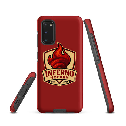 Tough Case for Samsung® | Inferno Hockey | Crest Logo