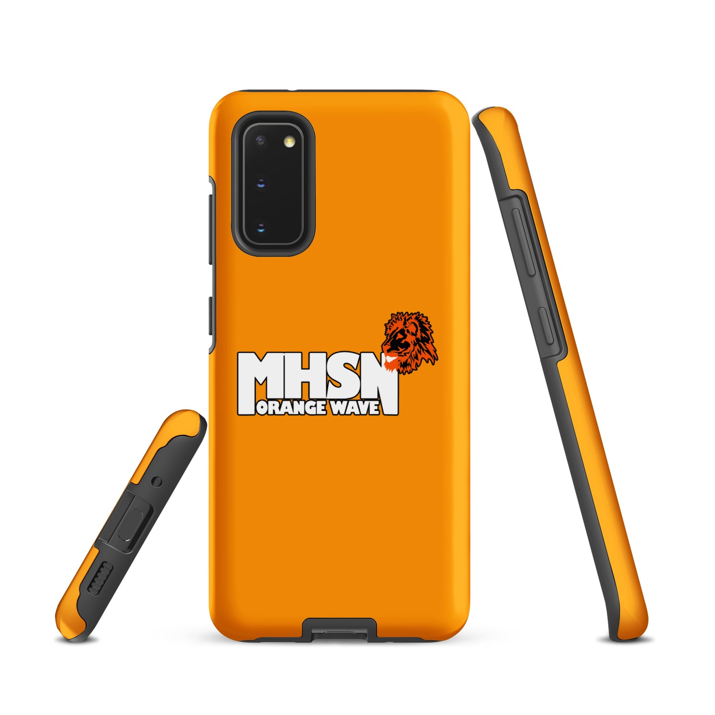 Tough Case for Samsung® | Orange Wave Marching Band | Crest Logo