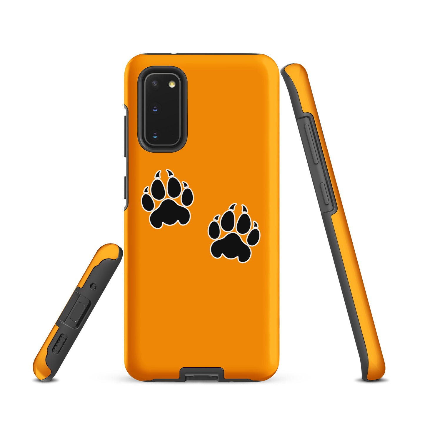 Tough Case for Samsung® | Orange Wave Marching Band | Paw Mark Logo