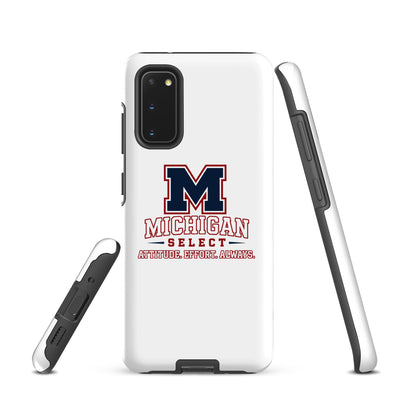 Tough Case for Samsung® | Michigan Select Baseball | Crest Logo