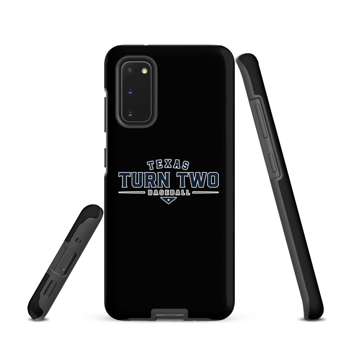 Tough Case for Samsung® | Texas Turn Two Baseball | Modern Script Logo