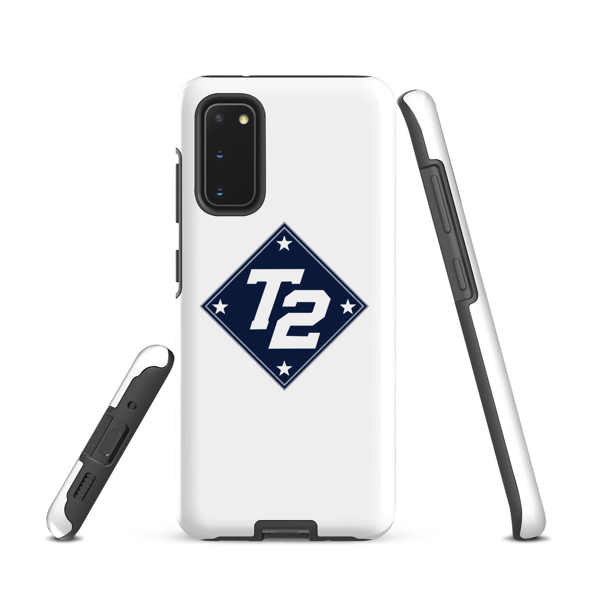 Tough Case for Samsung® | Texas Turn Two Baseball | Crest Logo