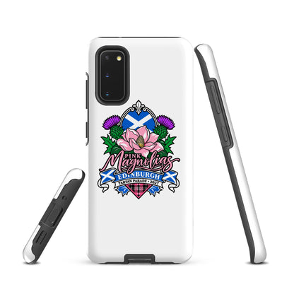 Tough Case for Samsung® | Pink Magnolias Dance | Valor Logo