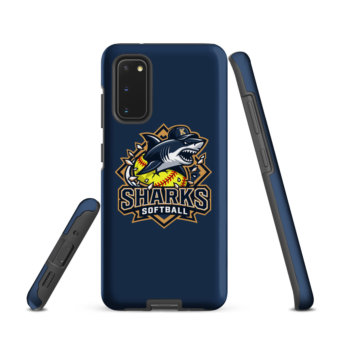 Tough Case for Samsung® | Sharks Diamond Sports | Crest Logo