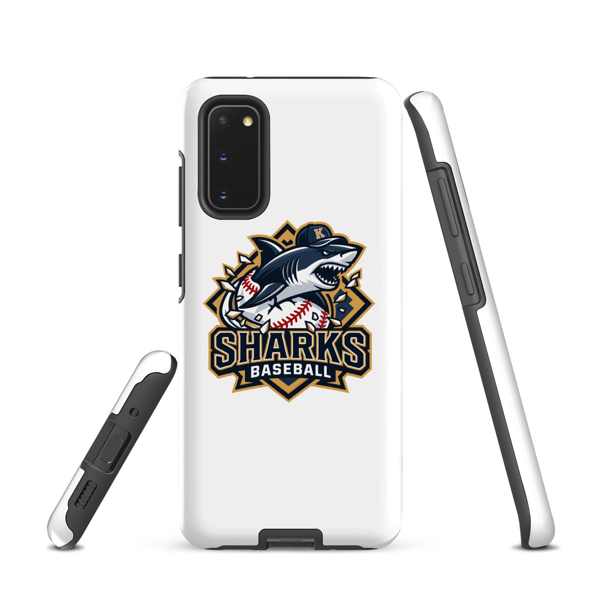 Tough Case for Samsung® | Sharks Diamond Sports | Valor Logo