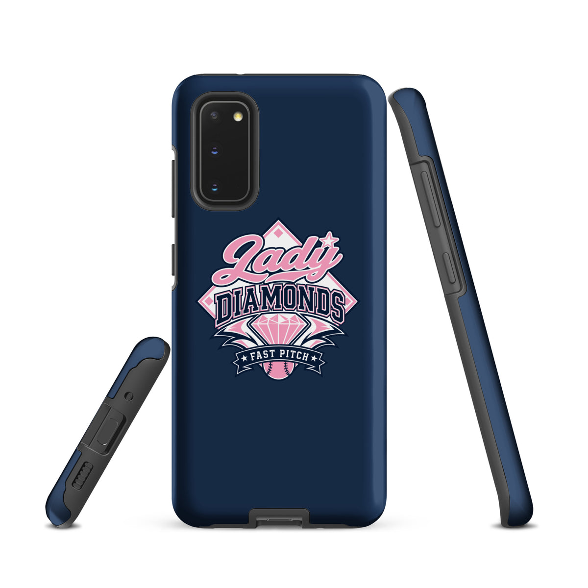 Tough Case for Samsung® | Lady Diamonds | Emblem Logo