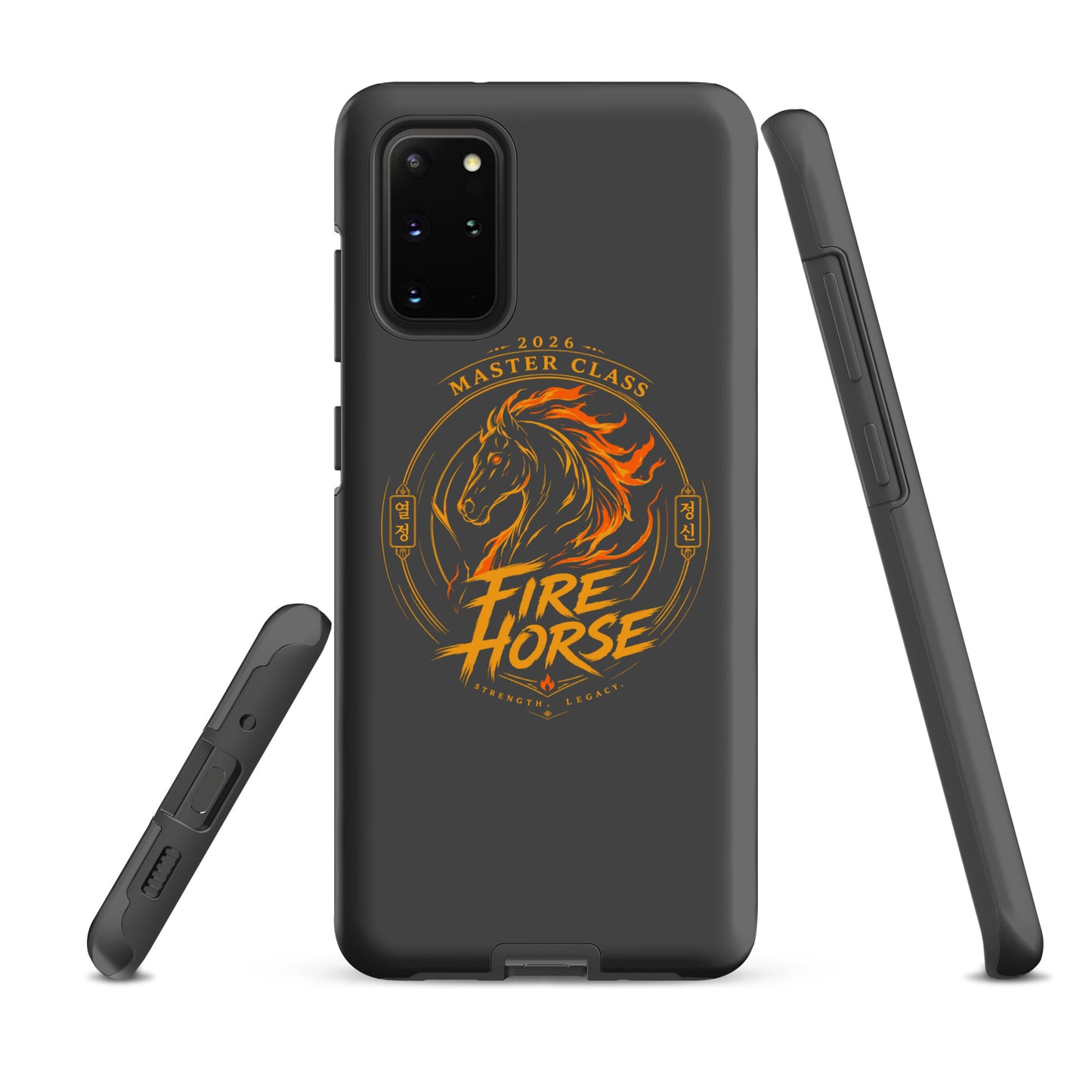 Tough Case for Samsung® | Fire Horse Masters | Crest Logo