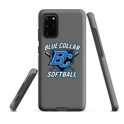 Tough Case for Samsung® | Blue Collar Softball 2034 | Shield Logo