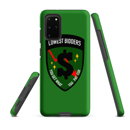 Tough Case for Samsung® | The Lowest Bidders | Emblem Logo