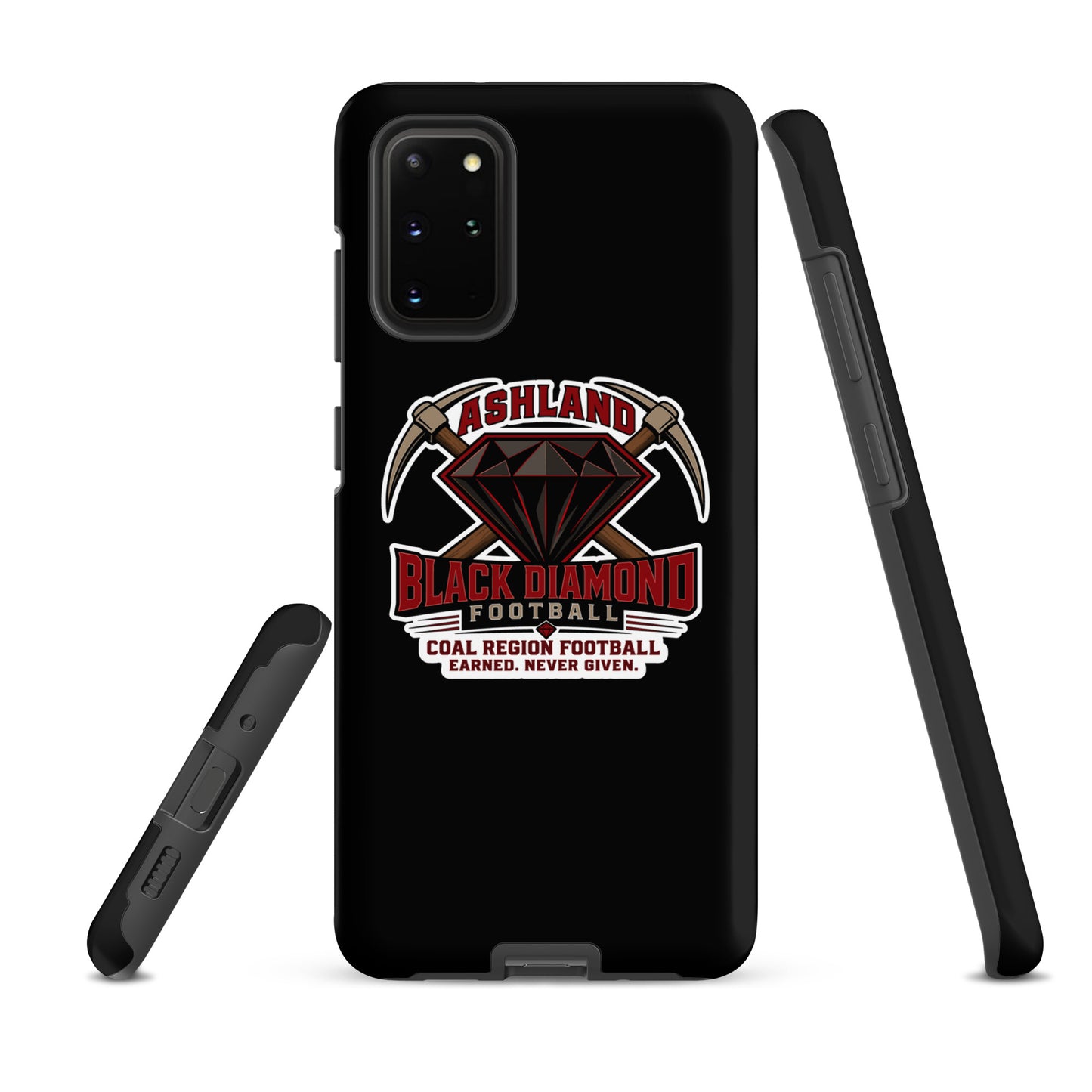 Tough Case for Samsung® | Ashland Black Diamonds | Vanguard Logo