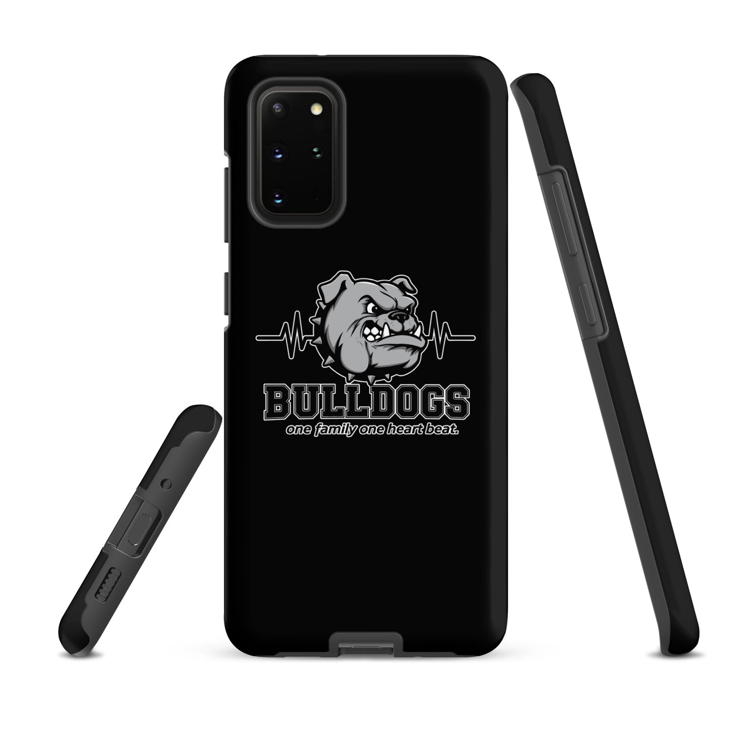Tough Case for Samsung® | Celina Recreational Football Black | Bulldogs Crest Logo