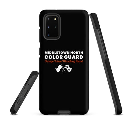 Tough Case for Samsung® | Orange Wave Marching Band | Modern Script Logo