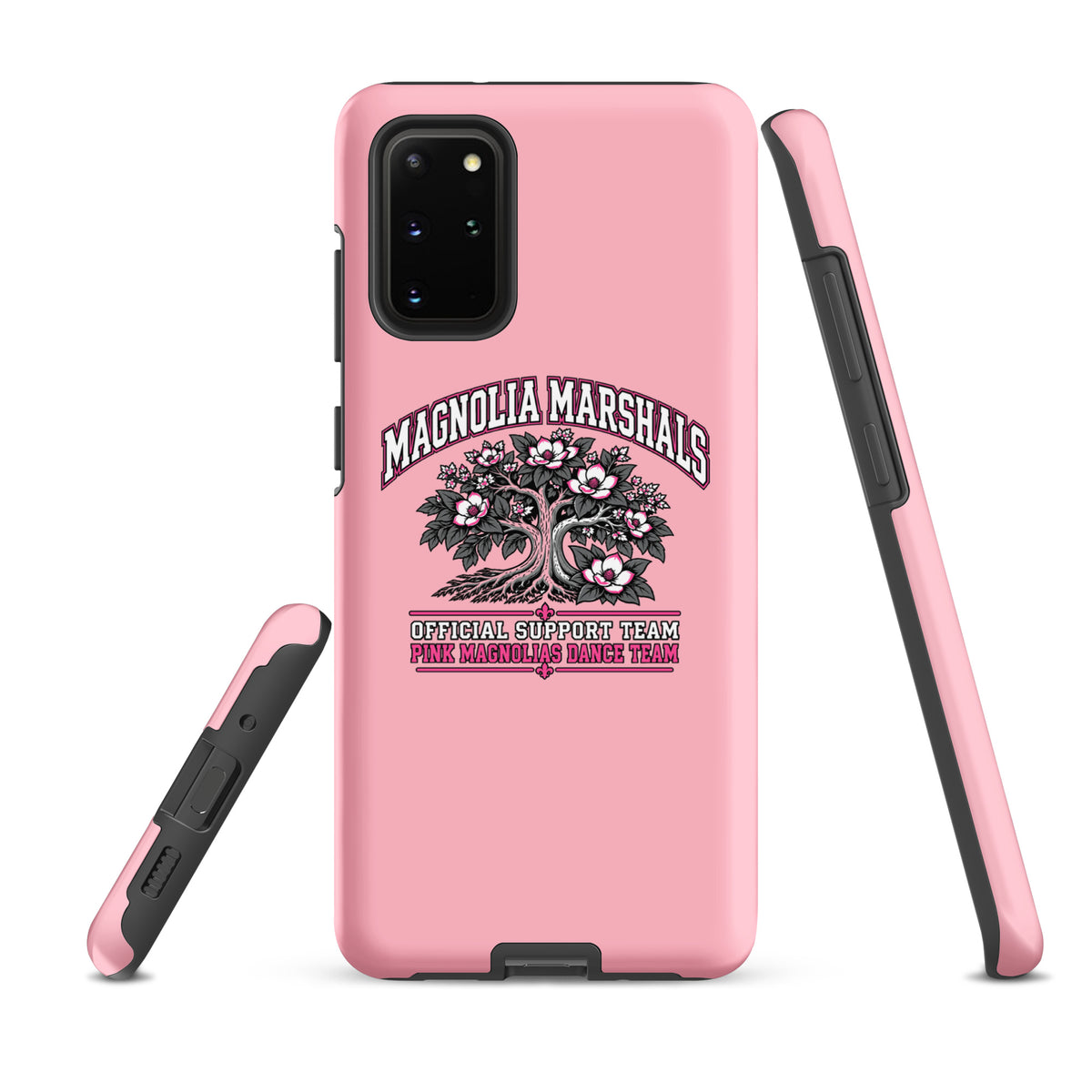 Tough Case for Samsung® | Pink Magnolias Dance | Crest Logo