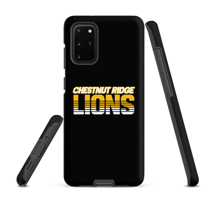 Tough Case for Samsung® | Chestnut Ridge Lions Football | Script Logo