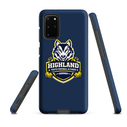Tough Case for Samsung® | Highland youth football and cheer | Emblem Logo