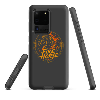 Tough Case for Samsung® | Fire Horse Masters | Vanguard Logo