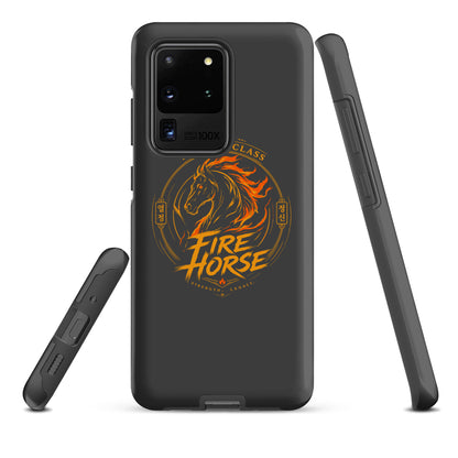 Tough Case for Samsung® | Fire Horse Masters | Crest Logo