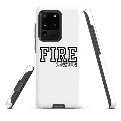 Tough Case for Samsung® | Lawson Fire Department | Script Logo