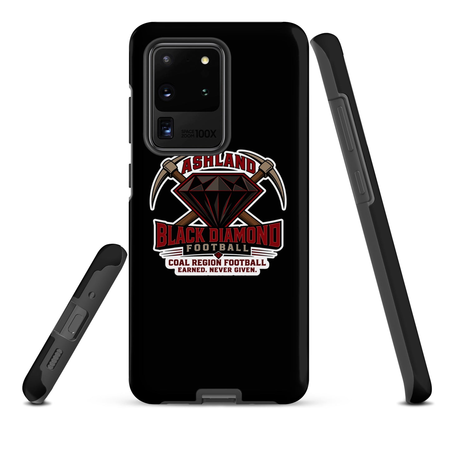 Tough Case for Samsung® | Ashland Black Diamonds | Vanguard Logo