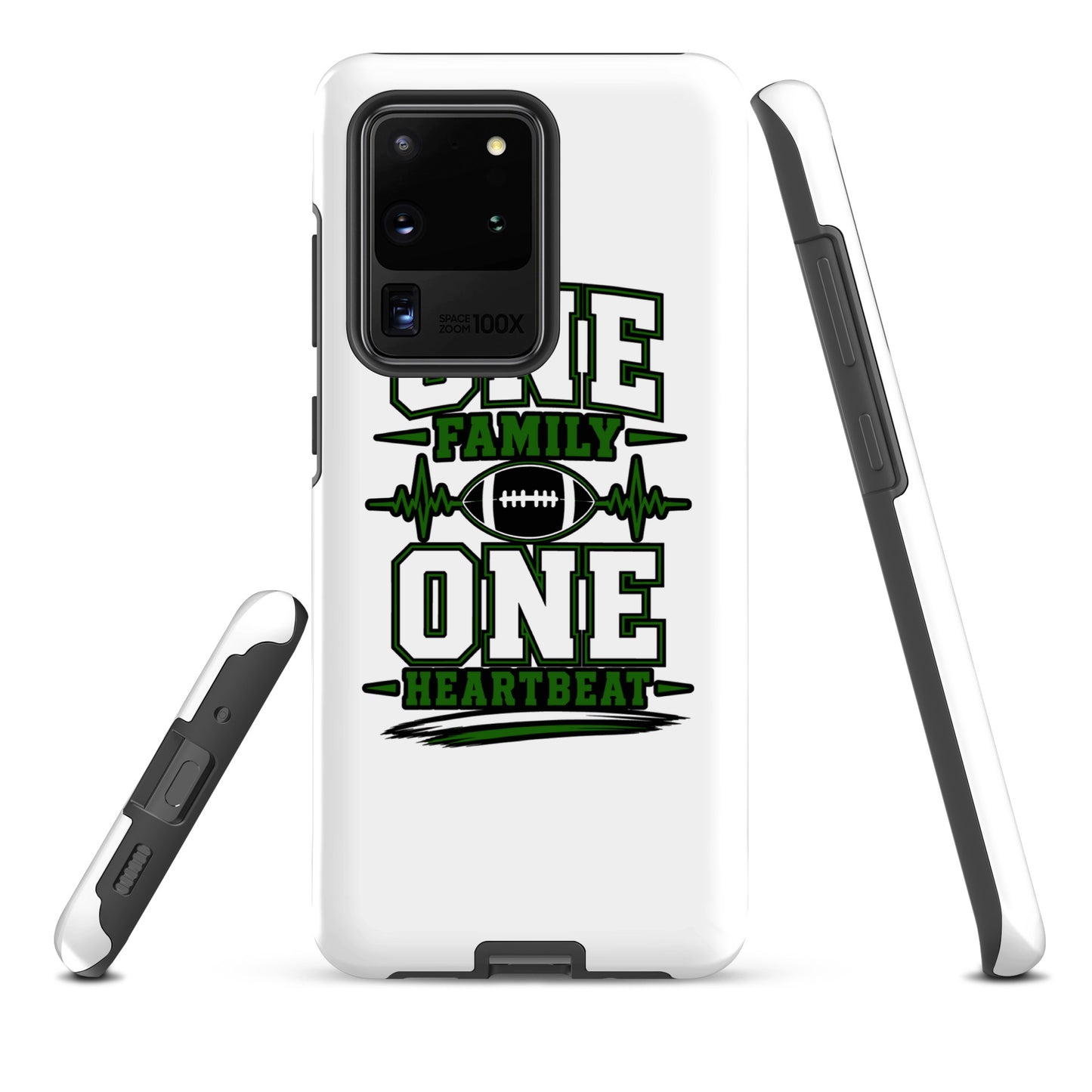 Tough Case for Samsung® | Celina Black Football | Modern Script Logo