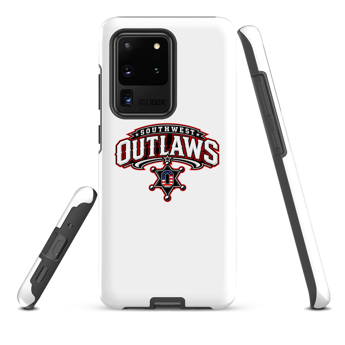 Tough Case for Samsung® | Southwest Outlaws | Vanguard Logo