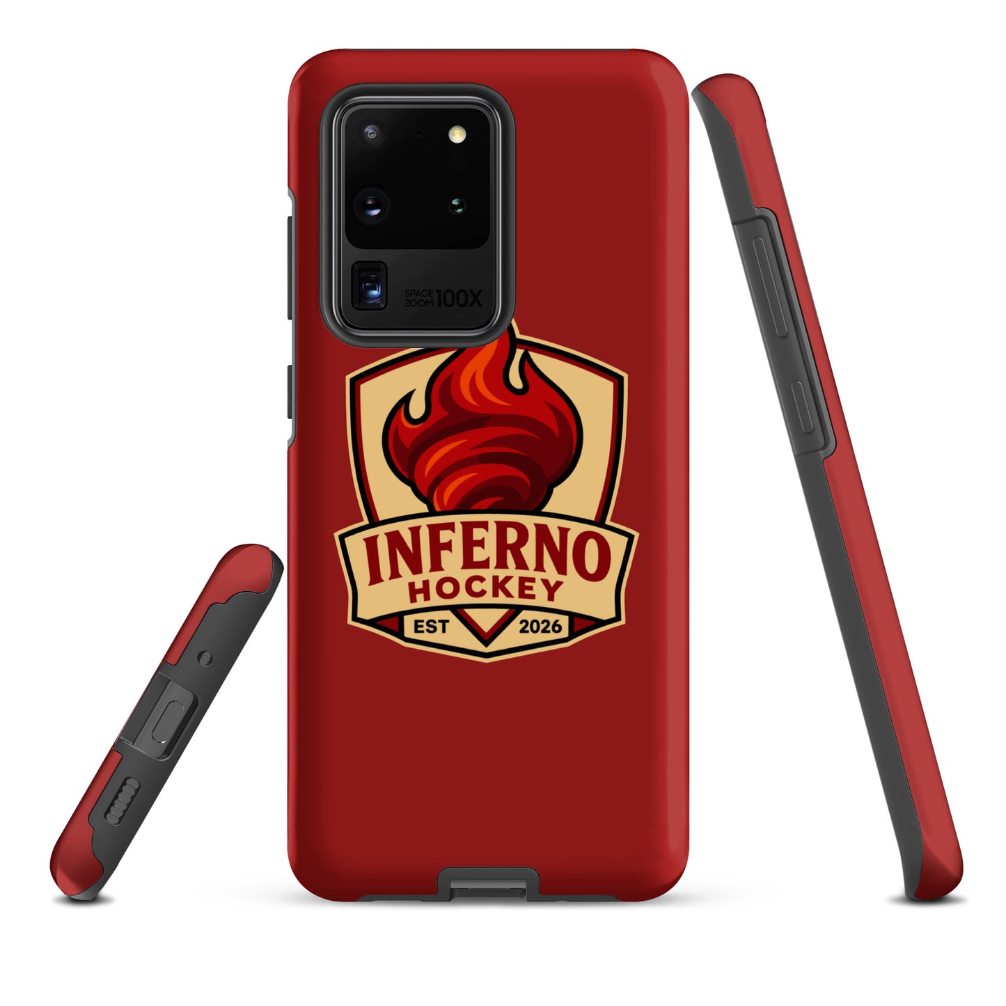 Tough Case for Samsung® | Inferno Hockey | Crest Logo
