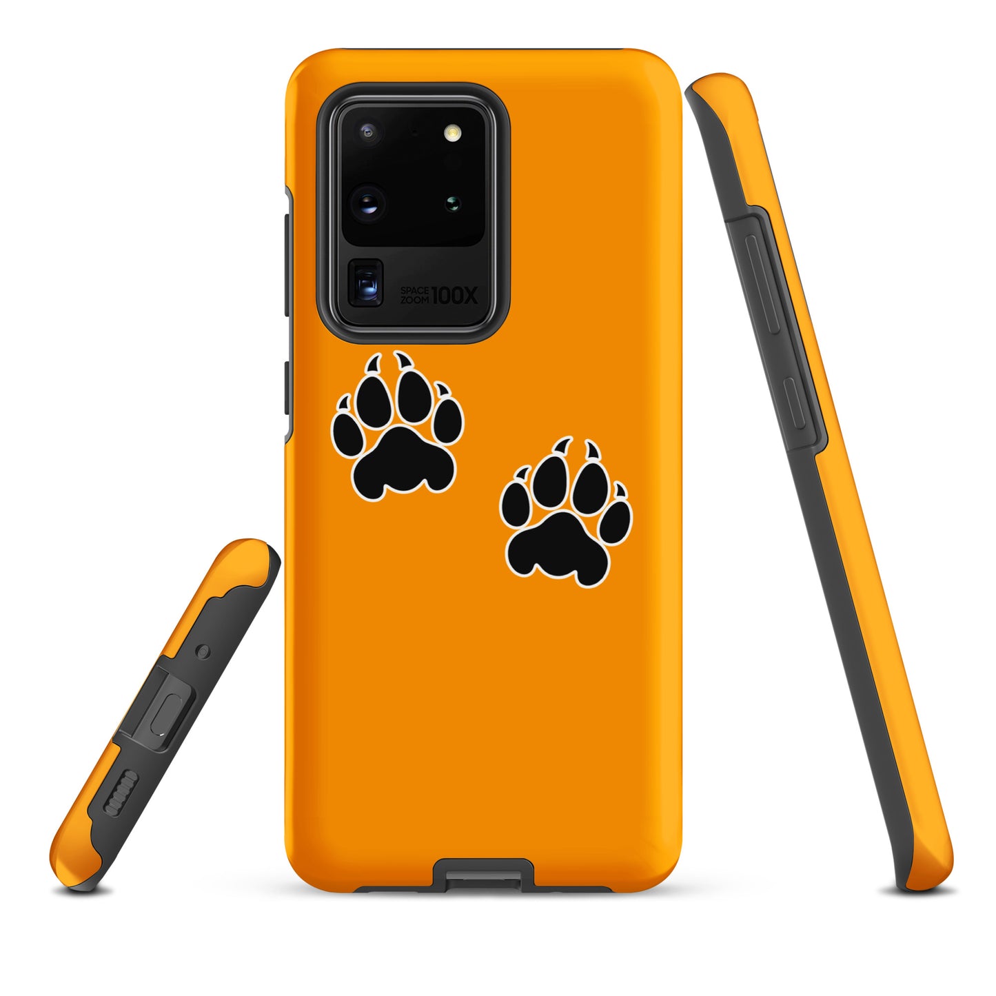 Tough Case for Samsung® | Orange Wave Marching Band | Paw Mark Logo