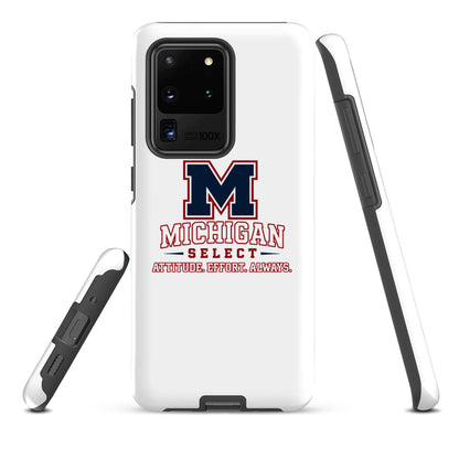 Tough Case for Samsung® | Michigan Select Baseball | Crest Logo