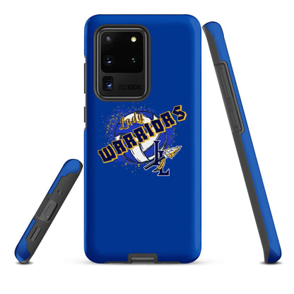 Tough Case for Samsung® | Indian Land Middle School Volleyball | Vanguard Warriors Logo