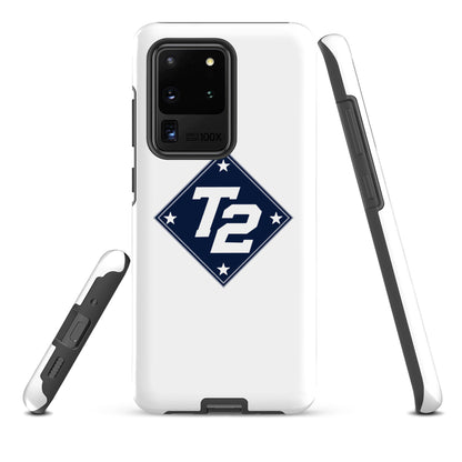 Tough Case for Samsung® | Texas Turn Two Baseball | Crest Logo