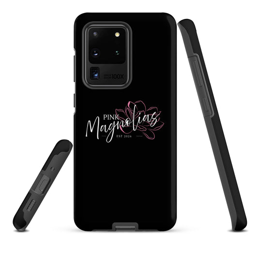 Tough Case for Samsung® | Pink Magnolias Dance | Modern Script Logo