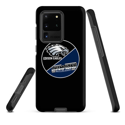 Tough Case for Samsung® | Edison Eagles/CWA Wrestling | Badge Logo