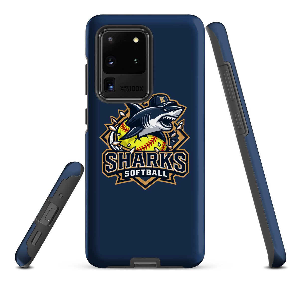Tough Case for Samsung® | Sharks Diamond Sports | Crest Logo