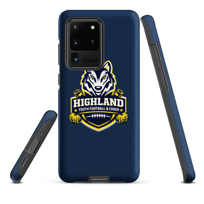 Tough Case for Samsung® | Highland youth football and cheer | Emblem Logo