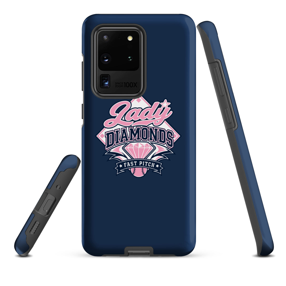 Tough Case for Samsung® | Lady Diamonds | Emblem Logo